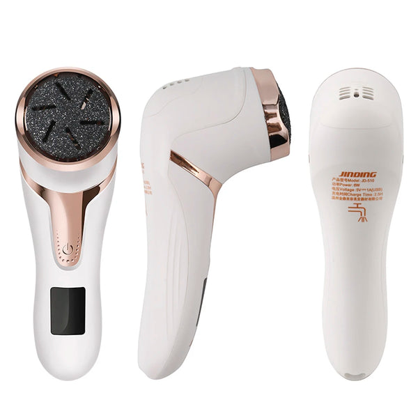 Rechargeable Electric Foot File Electric Pedicure Sander IPX7 Waterproof 2 Speeds Foot Callus Remover Feet Dead Skin Calluses